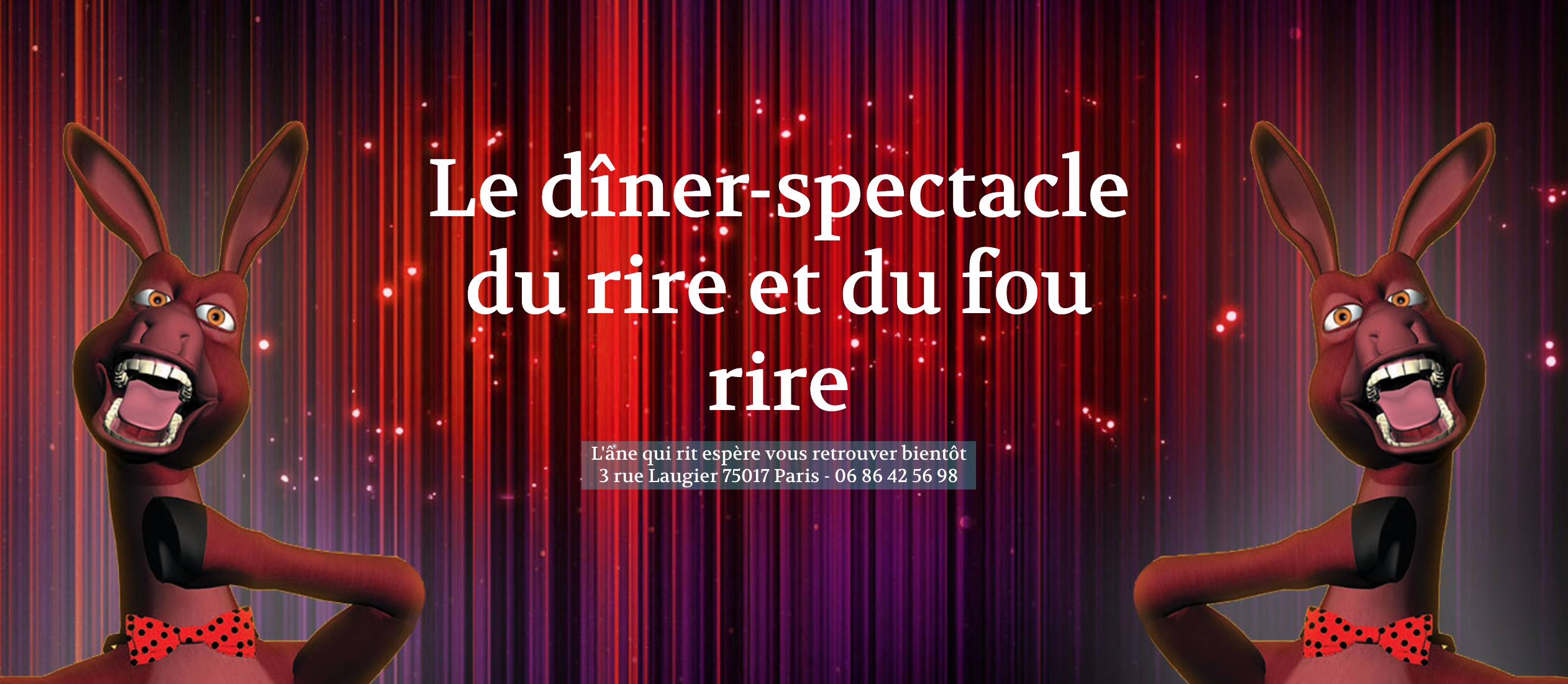 Diner Spectacle à Paris